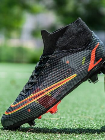 Football Boots Men’s High Top AG Spike Artificial Turf