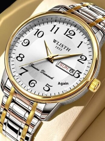 Large Digital Waterproof Quartz Digital Watch Men