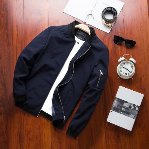 Jacket Casual Jacket Men's Baseball Uniform Youth Trend - Image 5