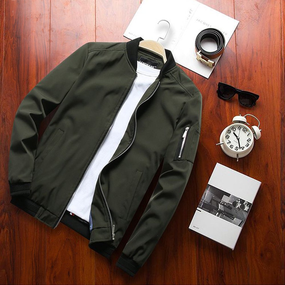 Jacket Casual Jacket Men's Baseball Uniform Youth Trend - Image 10